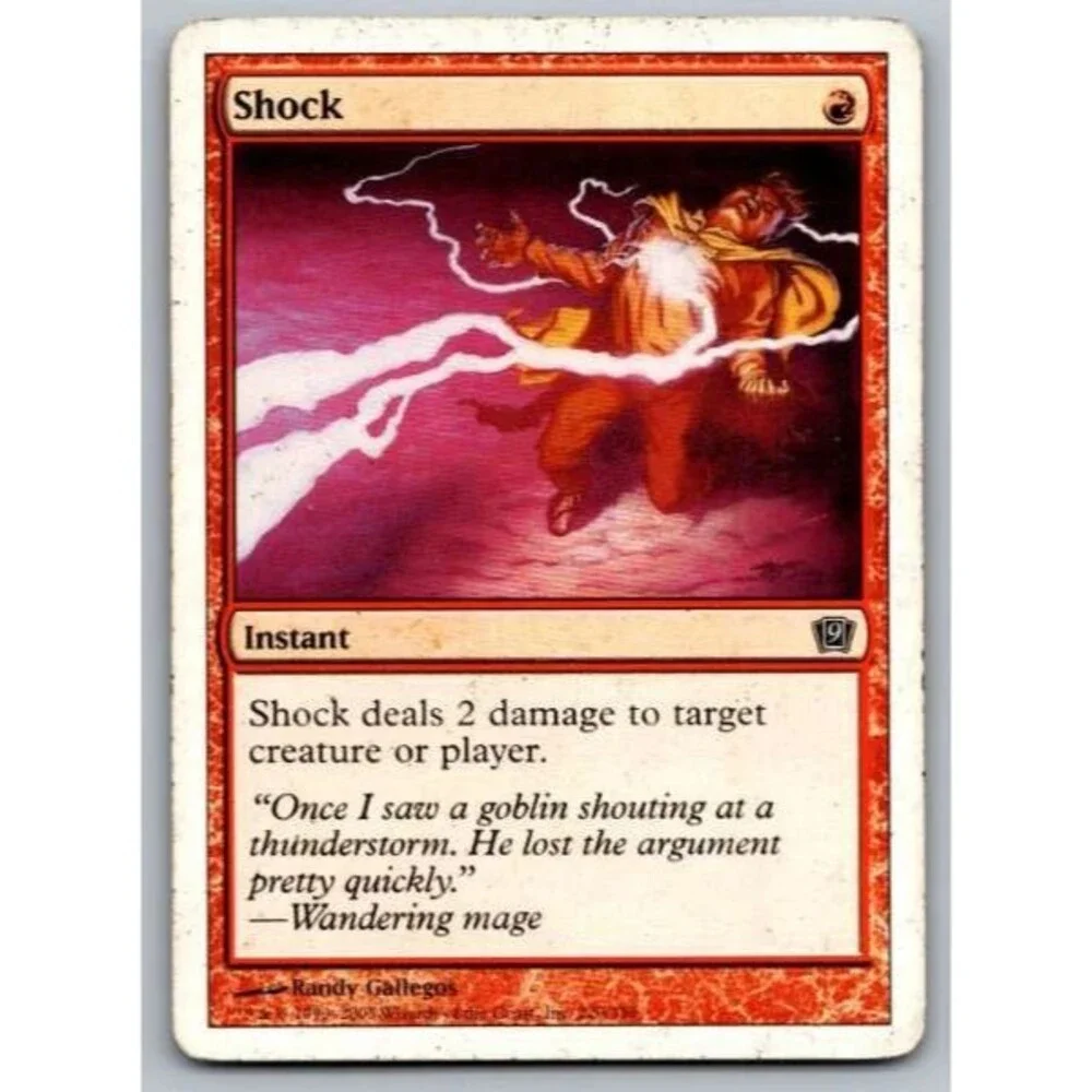 Shock 220/350 9th Edition Common HP MTG